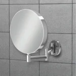 Helix Round Magnifying Bathroom Mirror
