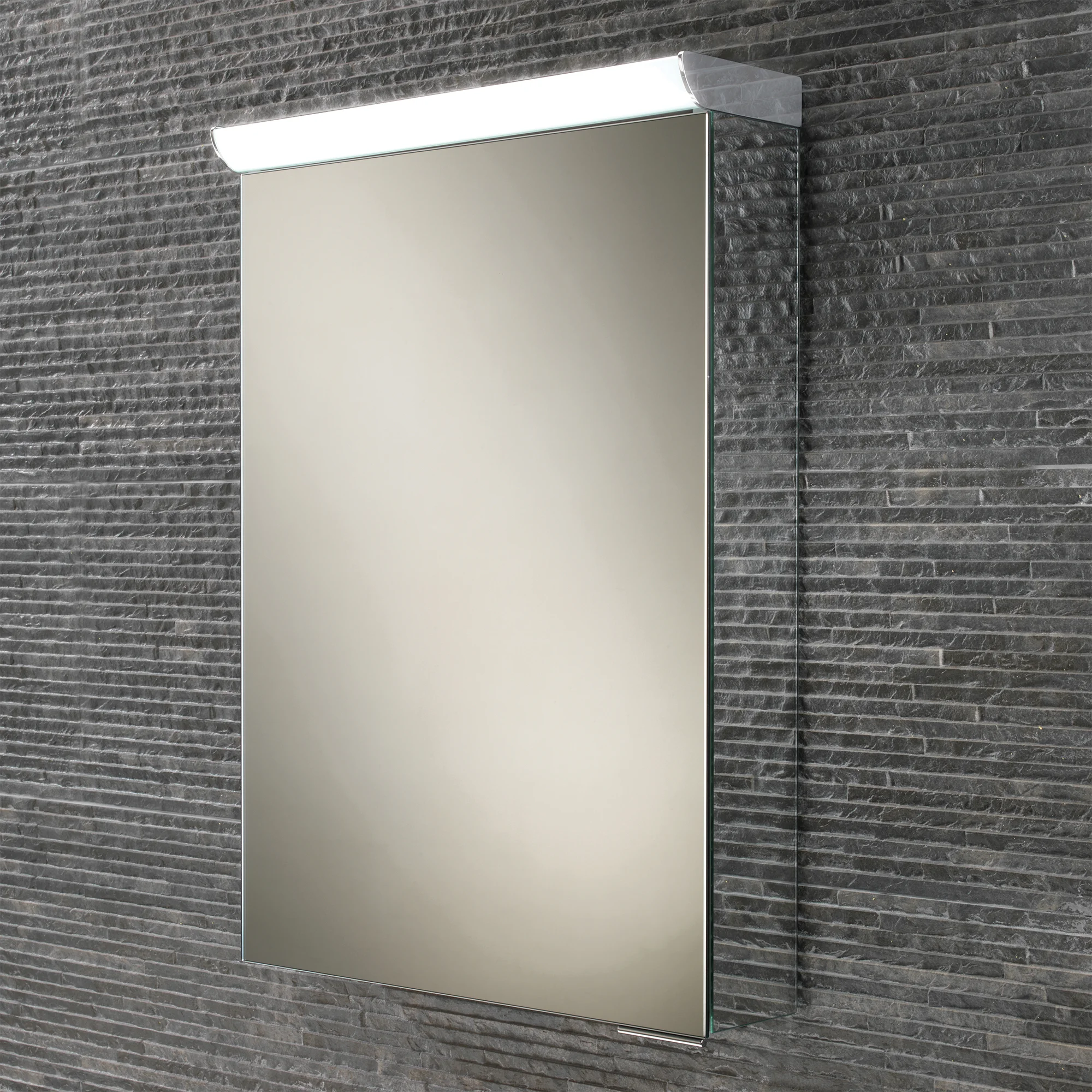 4470020Spectrum20Cabinet20.webp Spectrum Mirrored Sides Single Door Cabinet - Image 1
