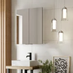 Eris Bathroom Mirrored Cabinet