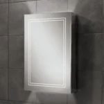 Edge LED Border Mirrored Cabinet - Image 3