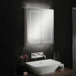 Edge LED Border Mirrored Cabinet - Image 2