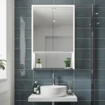 Verve Illuminated Bathroom Mirrored Cabinet - Image 3
