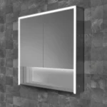 Verve Illuminated Bathroom Mirrored Cabinet - Image 6