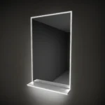 Platform LED Illuminated Bathroom Mirror - Image 5