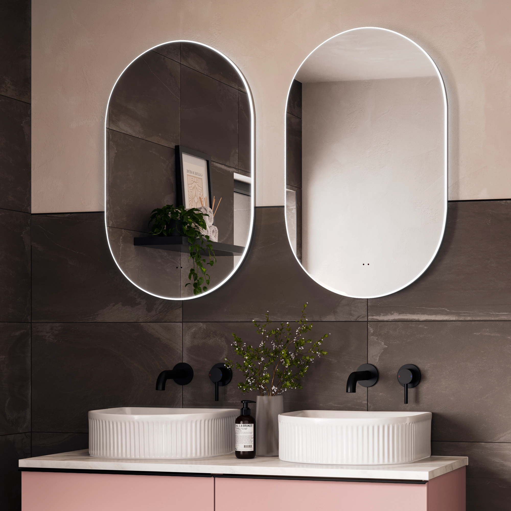 7873700020Air20Pill205020-20Lifestyle20Image.webp Air LED Mirror - Image 1