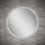 Theme Adjustable Lighting Round Bathroom Mirror - Image 5