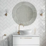 Arte Circular Bathroom Mirror