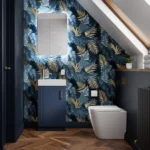 Arcane Illuminated Frame Bathroom Mirror - Brushed Brass - Image 5