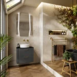 Maxim Shaped LED Bathroom Mirror - Image 2