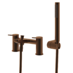 Avante Deck Mounted Bath Shower Mixer - Brushed Bronze