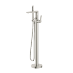 Avante Freestanding Bath Shower Mixer - Brushed Nickel