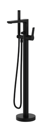 Avante Freestanding Bath Shower Mixer - Matt Black