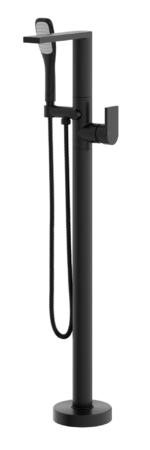Fuse Freestanding Bath Shower Mixer - Matt Black