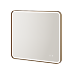 Gallery Mirror - Brushed Bronze, 800 x 700mm