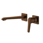 Hanna Wall Mounted Bath Filler - Brushed Bronze