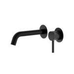Kyloe Wall Mounted Bath Filler - Matt Black