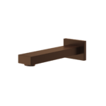 Square Bath Spout - Brushed Bronze