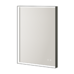 Vision Mirror - Matt Black, 600 x 800mm