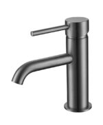 Giro Grey Mono Basin Mixer inc. Waste - Gunmetal