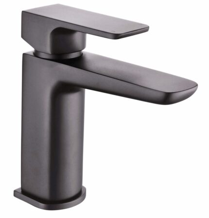 Saldo Grey Mono Basin Mixer inc. waste - Gunmetal
