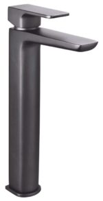 Saldo Grey Tall Mono Basin Mixer - Gunmetal