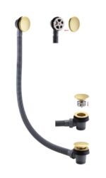Bath Waste Click Clack - Brushed Brass