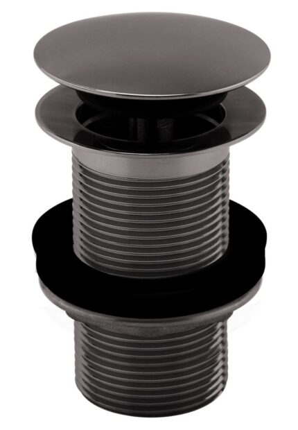 Grey Unslotted Waste - Gunmetal