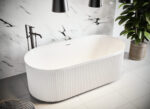 Avara Fluted Freestanding Bath