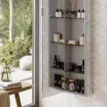 Eris Bathroom Mirrored Cabinet - Image 3