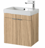 Faro 45cm Davos Oak Wall Hung unit
