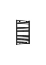 HD22 Heated Towel Rails Flat - Black, 800 x 500mm