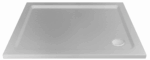 Lusino White 3D Effect Tray No Waste - 1100 x 900mm