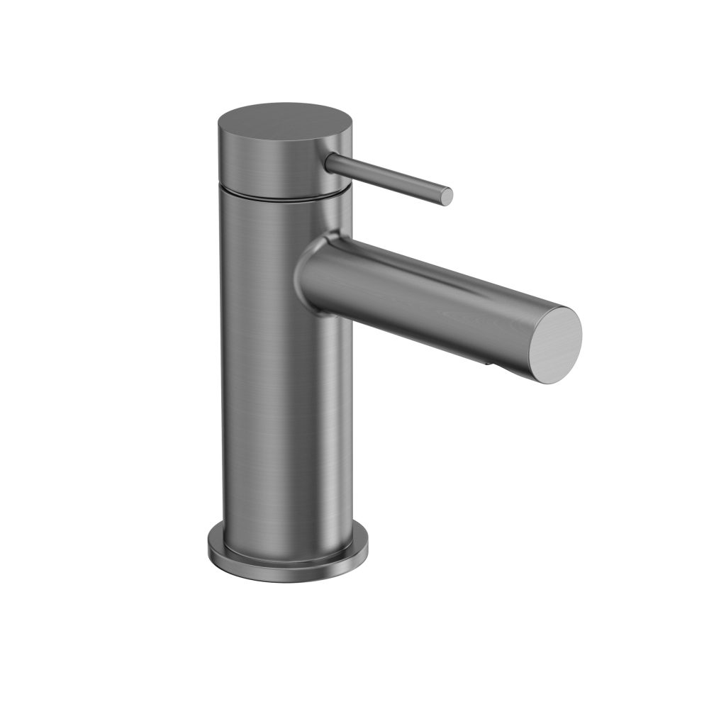 TAN6105-scaled-1.jpg Anthem Mini Basin Mixer With Click Waste - Gunmetal - Image 1