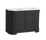 Lansdown 1200mm Double Curved Floor Standing Unit