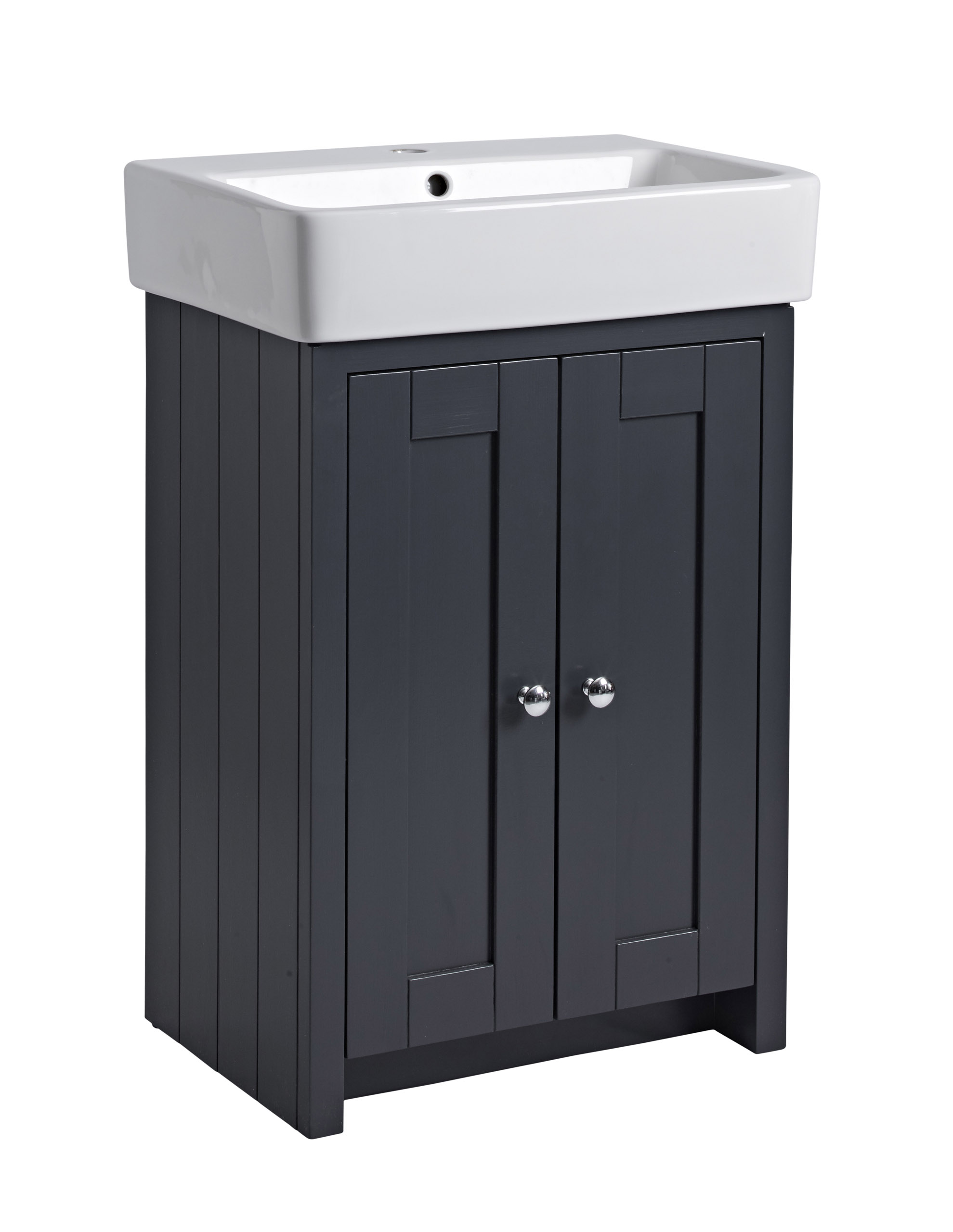 TAVLAN550B.DGM-Lansdown-550mm-freestanding-unit.jpg Lansdown Vanity Unit Only - Image 1