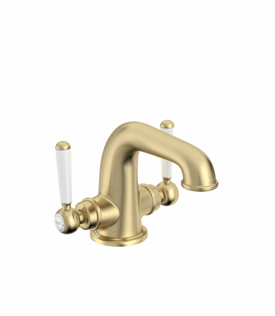 TAVTLD1104.png Lansdown Basin Mixer With Click Waste - Image 1