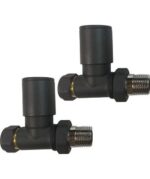 Rad Valves Straight Rad Valves - Anthracite