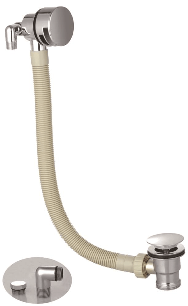 UWA89.png Bath Filler With Sprung Waste - Image 1