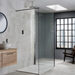 ENVi® Electric Shower With Ceiling Fed Fixed Head Kit