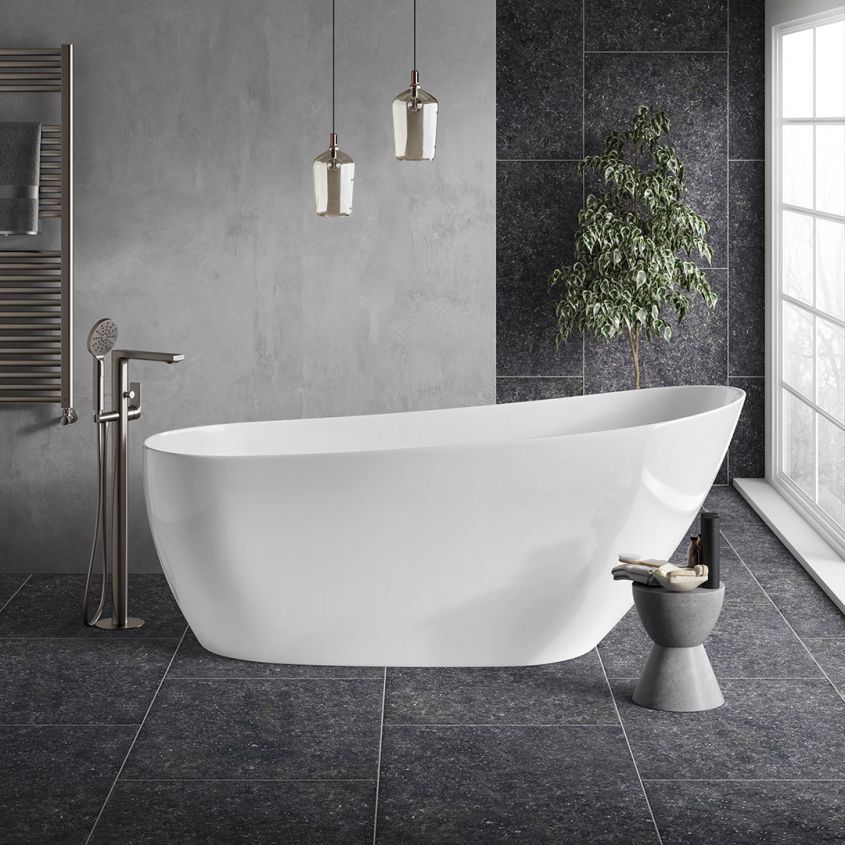 mlfsbar17_barrow_1700_ls_3.jpg Barrow Freestanding Bath - 1700 x 775mm - Image 1
