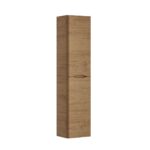 Zola 2 Door Wall Mounted Tall Boy - Medium Oak