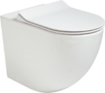 INSPIRE Rimless Back To Wall WC & Sequence Slim Soft Close Seat