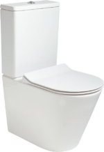 REFLECTIONS Rimless Fully Shrouded Close Coupled WC & Sequence Slim Soft Close Seat