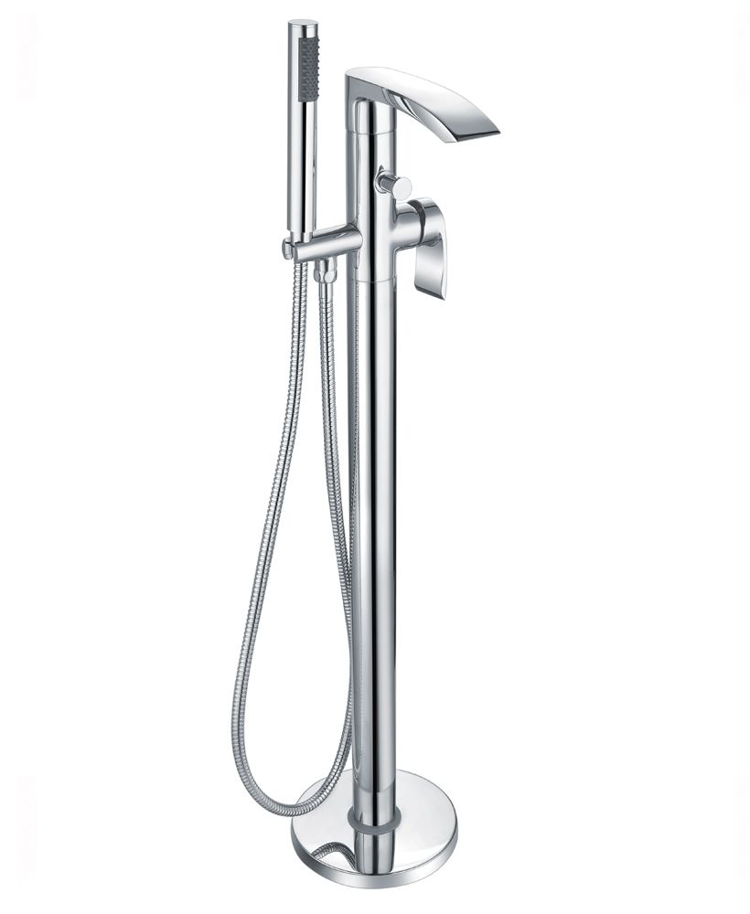 CORBY Freestanding Bath Shower Mixer Chrome CORBY Freestanding Bath Shower Mixer Chrome - Image 1