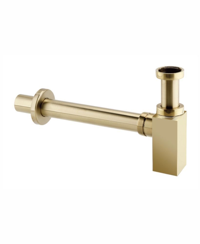 SYNC Square Bottle Trap Brushed Gold SYNC Square Bottle Trap Brushed Gold - Image 1