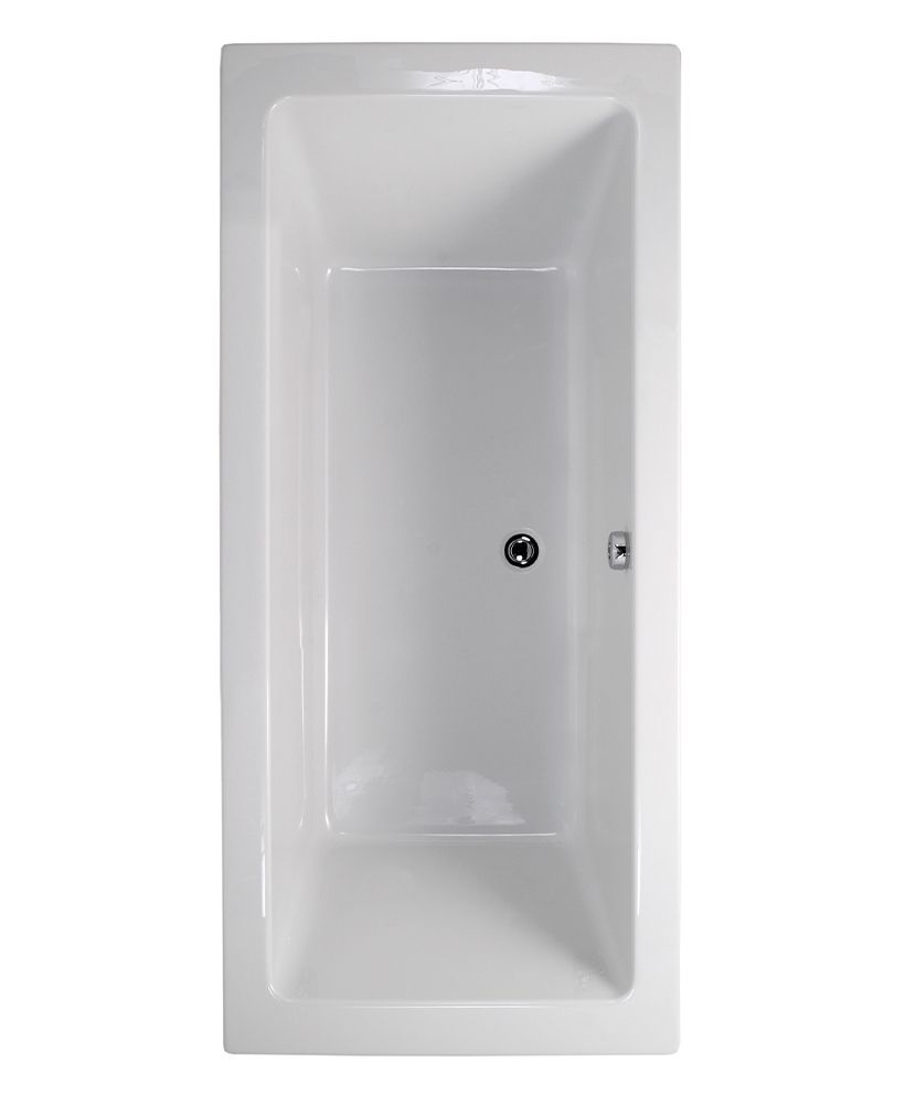 PACIFIC 1700x700mm Double Ended Bath White PACIFIC Double Ended Bath White - Image 1