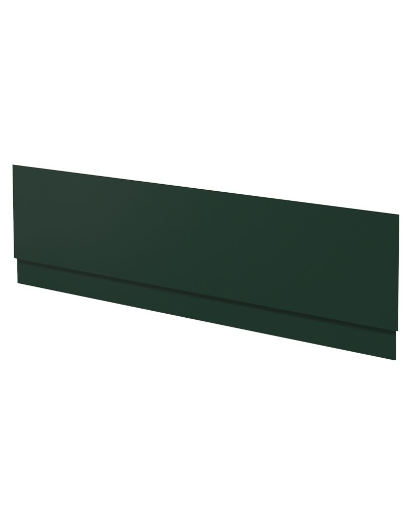 SCANDINAVIAN 1700mm Front Bath Panel Matt Wreath Green SCANDINAVIAN Front Bath Panel Matt Wreath Green - Image 1