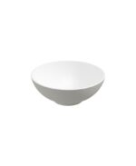 SKAL Round 40cm Countertop Basin White-Arctic Grey & Waste