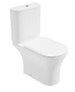 PENA Open Back Close Coupled Rimless Pan & Alpha Soft Close Seat