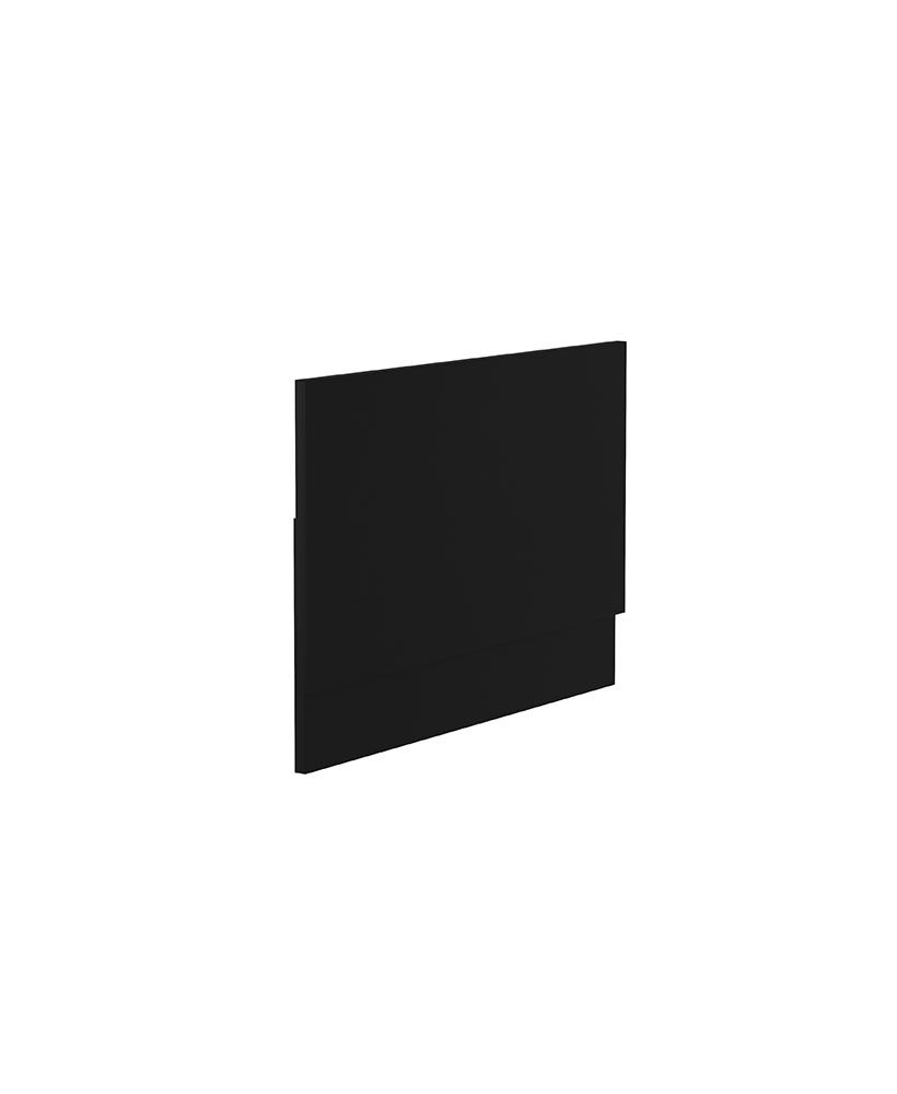 SCANDINAVIAN 700mm End Bath Panel Matt Black SCANDINAVIAN End Bath Panel Matt Black - Image 1